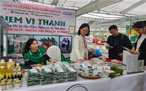 Gần 300 gian hàng hội tụ tại Trưng bày nông sản an toàn Thanh Hóa 2025