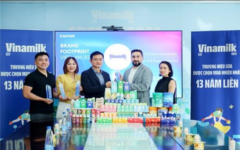 Top 10 thương hiệu sữa được chọn mua nhiều nhất Việt Nam có đến 5 nhãn hiệu của “nhà Vinamilk”
