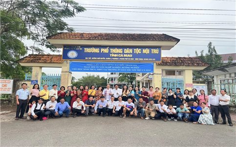 Trường Dân tộc Nội trú tỉnh Cà Mau: Nơi tạo nguồn nhân lực cho vùng DTTS