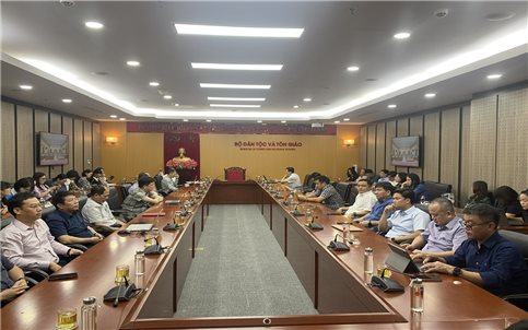 Đảng ủy Bộ Dân tộc và Tôn giáo: Tham gia Hội nghị toàn quốc quán triệt triển khai thực hiện các Nghị quyết của Bộ Chính trị