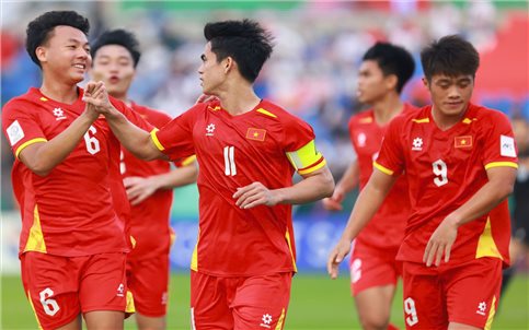 Vòng chung kết U23 châu Á 2026: U23 Việt Nam vượt qua U23 Kyrgyzstan 2 - 1 trong trận cầu kịch tính