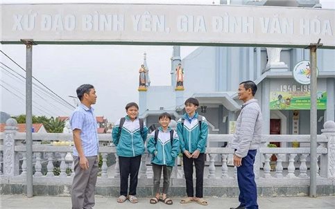 Cộng đồng giáo dân xứ Thanh nuôi dưỡng tinh thần hiếu học