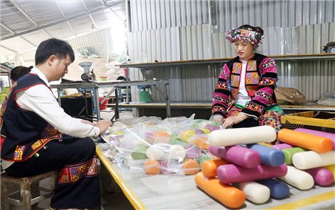 Bánh đá Phó Bảng - món quà quê thành sản phẩm OCOP