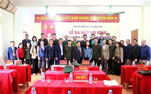 Nghệ An: Ra mắt mô hình “An ninh vững vàng - Bản làng bình yên”