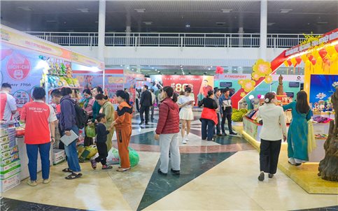 Đà Nẵng: Hơn 200 gian hàng tham gia Hội chợ Xuân năm 2026