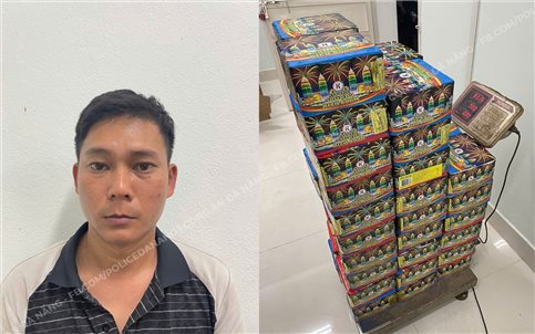 Đà Nẵng: Tạm giữ người đàn ông mua, bán trái phép pháo nổ