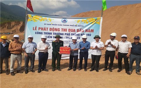 Đà Nẵng phát động thi công 6 trường nội trú liên cấp tại các xã biên giới