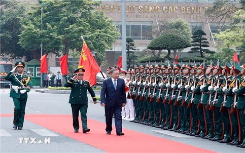 Tổng Bí thư: Xây dựng Bệnh viện Trung ương Quân đội 108 trở thành mô hình kiểu mẫu trong chăm sóc sức khỏe