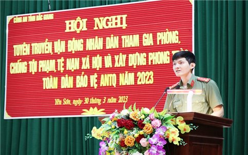 Bắc Giang: Đẩy mạnh tuyên truyền, phổ biến pháp luật trong vùng đồng bào DTTS