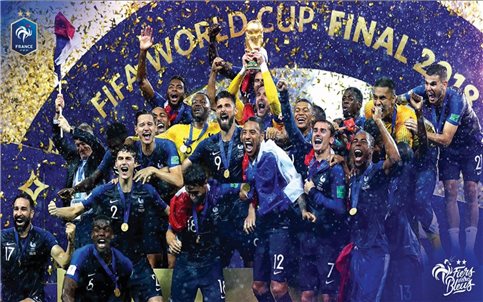 World Cup 2018 bế mạc: Đội tuyển Pháp giành ngôi vô địch