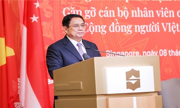 "Hợp tác Việt Nam - Singapore được kỳ vọng trở thành hình mẫu trong giai đoạn mới để giải quyết các thách thức"