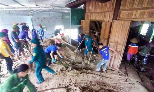 Các huyện miền núi Nghệ An thiệt hại nặng nề do mưa lũ