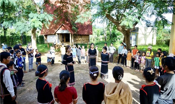 Đak Đoa (Gia Lai): Câu lạc bộ "Thủ lĩnh của sự thay đổi" giúp trẻ em DTTS tự tin vững bước