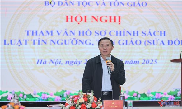 Dự thảo Luật Tín ngưỡng, tôn giáo: Hoàn thiện sớm, bảo đảm chất lượng trước khi trình Quốc hội