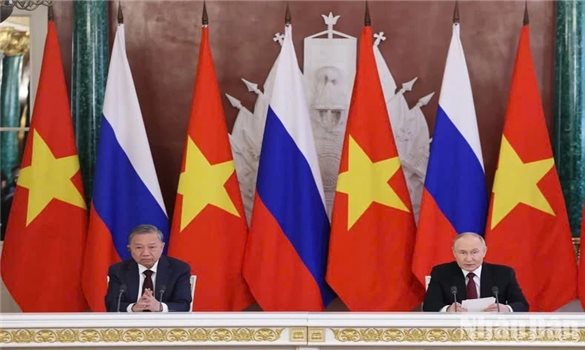 Tuyên bố chung về những định hướng lớn của quan hệ Đối tác chiến lược toàn diện Việt Nam-Nga trong giai đoạn hợp tác mới