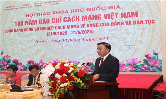 Hành trình 100 năm báo chí cách mạng đồng hành cùng sự nghiệp cách mạng vẻ vang của Đảng và dân tộc