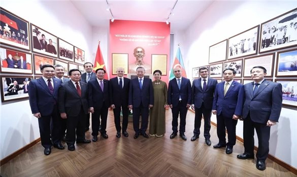 Tổng Bí thư Tô Lâm dự lễ khánh thành Phòng Lưu niệm Chủ tịch Hồ Chí Minh với ngành Dầu khí Việt Nam-Azerbaijan