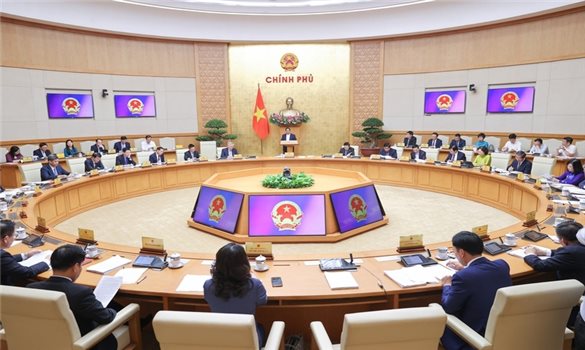 Thủ tướng Phạm Minh Chính chủ trì Phiên họp Chính phủ thường kỳ tháng 5/2025