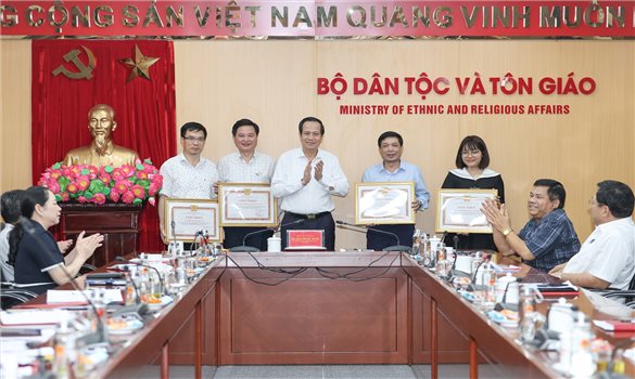 Đảng ủy Bộ Dân tộc và Tôn giáo hoàn thiện quy chế làm việc, phân công nhiệm vụ
