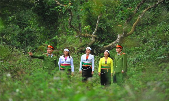"Điểm tựa" bình yên của Nhân dân