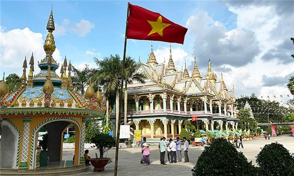 Đầm ấm mùa Sene Dolta