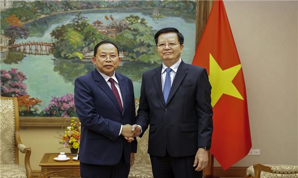 Phó Thủ tướng Mai Văn Chính tiếp Bộ trưởng Bộ Lễ nghi và Tôn giáo Campuchia