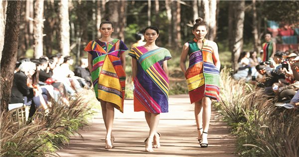 Váy lanh thổ cẩm | Shopee Việt Nam