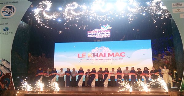 Khai mạc “Tuần lễ Món ngon phố biển Vũng Tàu 2021 - Vung Tau Taste Week 2021”