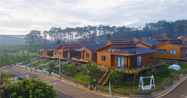 Khu nghỉ dưỡng đẹp tựa xứ Hàn ở Bảo Lâm hút khách du lịch