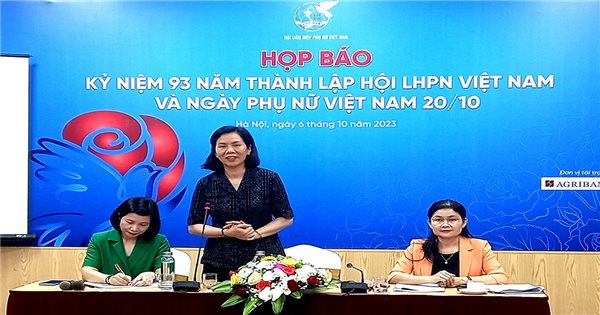 Nhiều hoạt động Kỷ niệm 93 năm ngày thành lập Hội Liên hiệp Phụ nữ Việt ...