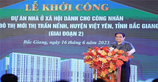 Thủ tướng: Phải chung sức đồng lòng để xây dựng 1 triệu căn hộ nhà ở xã hội