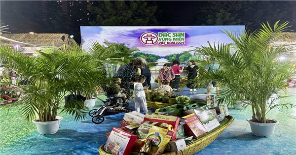 250 gian hàng tham gia Hội chợ đặc sản vùng miền Việt Nam 2024