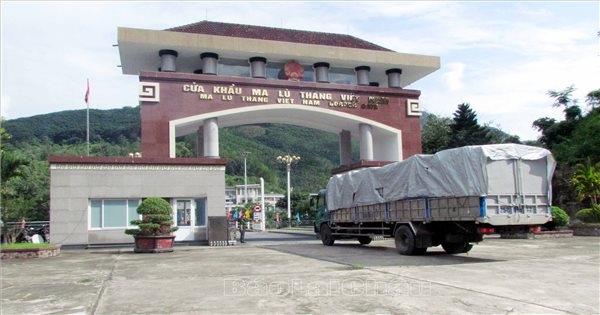 Lai Châu nhiều giải pháp thúc đẩy phát triển kinh tế cửa khẩu
