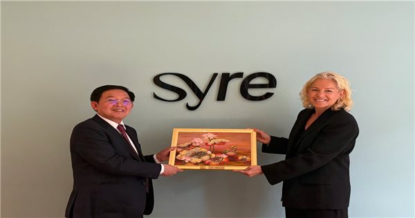 Bình Định trao Giấy chứng nhận đăng ký đầu tư cho Công ty SYRE Impact AB tại Thụy Điển