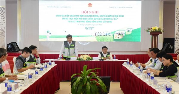 Định hình vai trò lực lượng khuyến nông trong mô hình chính quyền địa phương 2 cấp