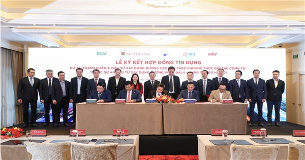 Agribank làm đầu mối thu xếp khoản tín dụng 25.453 tỷ đồng cho Dự án đầu tư xây dựng đường Vành đai 4 - Vùng Thủ đô Hà Nội