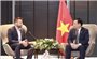 Chủ tịch Quốc hội Vương Đình Huệ tiếp lãnh đạo tập đoàn kinh tế của Bulgaria và Đan Mạch