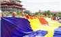 Thượng Đại kỳ Phật giáo rộng 500m2, mừng Đại lễ Vesak Liên Hợp Quốc 2025