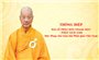 Thông điệp Đại lễ Vesak Liên Hợp Quốc 2025 của Đức Pháp chủ Giáo hội Phật giáo Việt Nam
