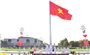 Thiêng liêng, xúc động Lễ chào cờ trong ngày kỷ niệm 51 năm non sông liền một dải
