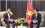 Chủ tịch Quốc hội Vương Đình Huệ tiếp lãnh đạo tập đoàn kinh tế của Bulgaria và Đan Mạch