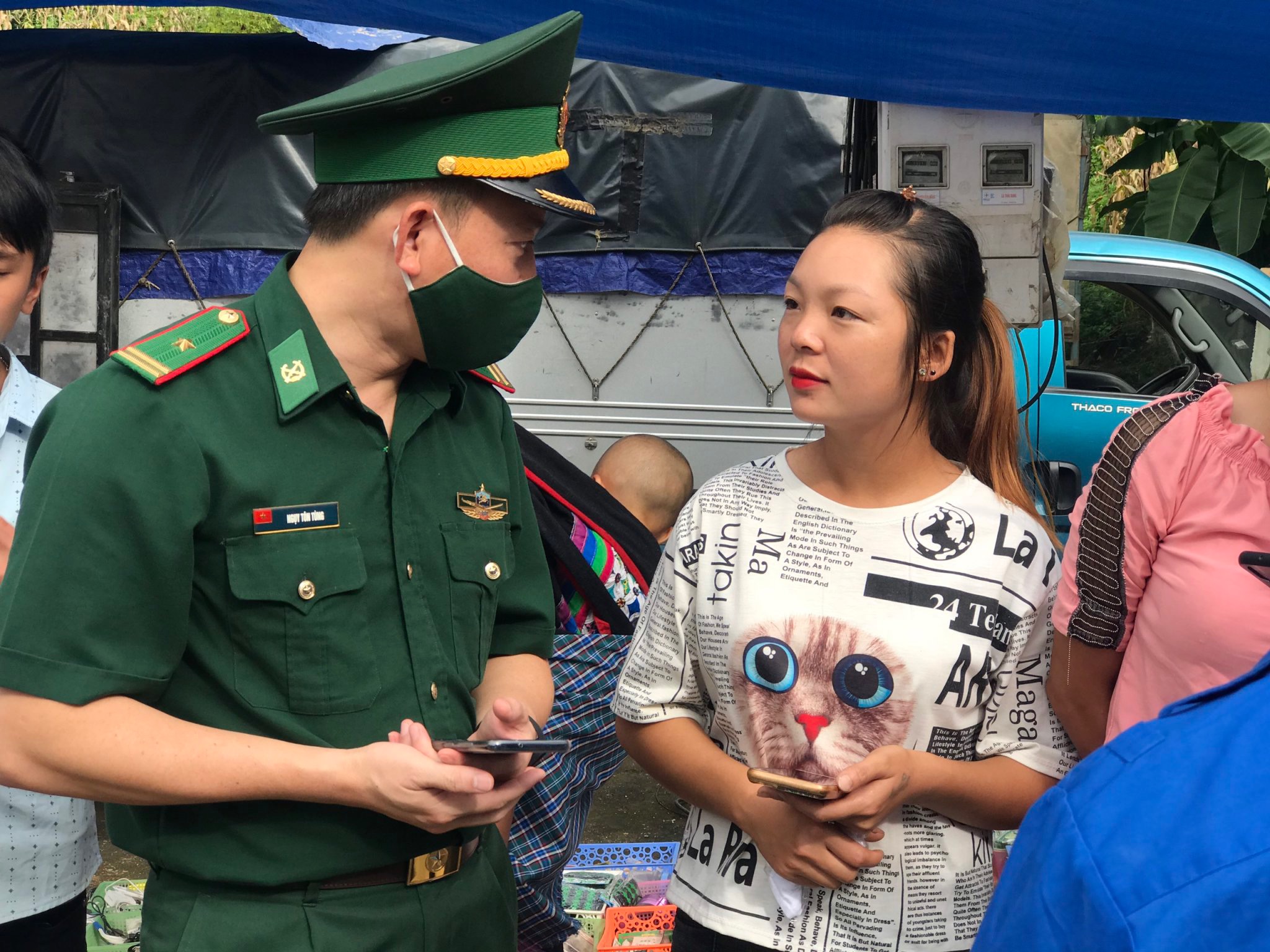 BĐBP Cao Bằng tuyên truyền, phổ biến pháp luật về phòng chống HIV cho Nhân dân biên giới.