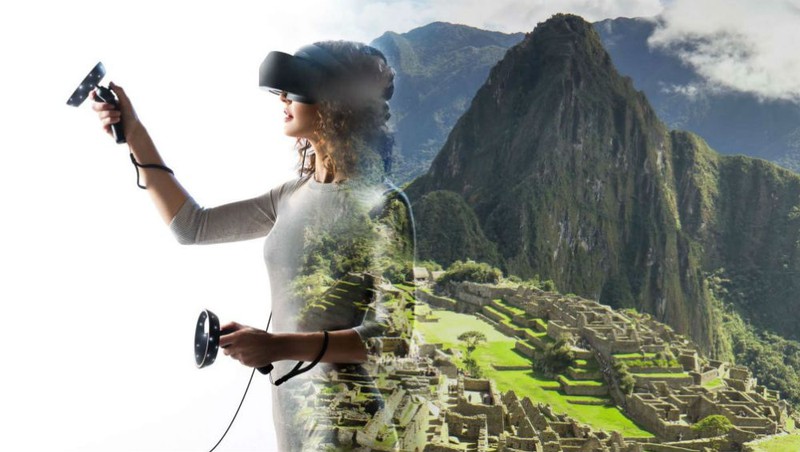 Du lịch bằng công nghệ thực tế ảo đã tạo ra trải nghiệm khác biệt cho du khách. Ảnh Internet