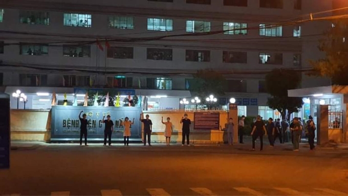  0h ngày 8/8, Bệnh viện C Đà Nẵng đã mở cửa trở lại, sẵn sàng đón bệnh nhân. (Ảnh: Bộ Y tế)
