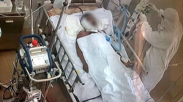 Một bệnh nhân Covid-19 đang được điều trị tại Đà Nẵng