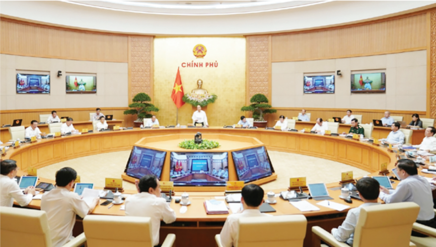 Thủ tướng Nguyễn Xuân Phúc phát biểu kết luận phiên họp