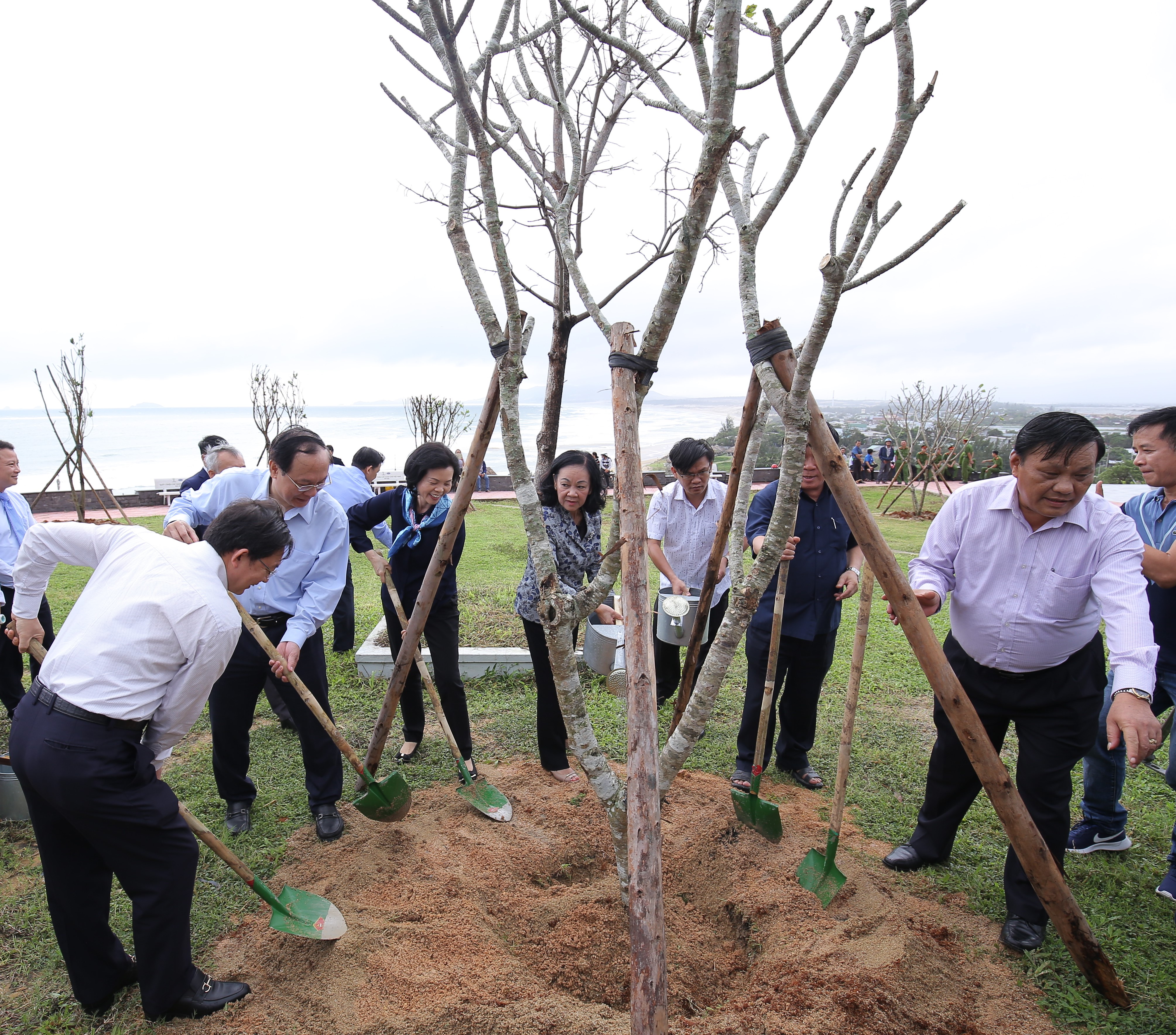 Chương trình đã trồng nhiều cây xanh tại các khu di tích khác nhau tại Bến Tre, Bình Định, Bắc Kạn, Cao Bằng…nhằm góp phần tạo không gian xanh đặc trưng và hấp dẫn cho các khu di tích