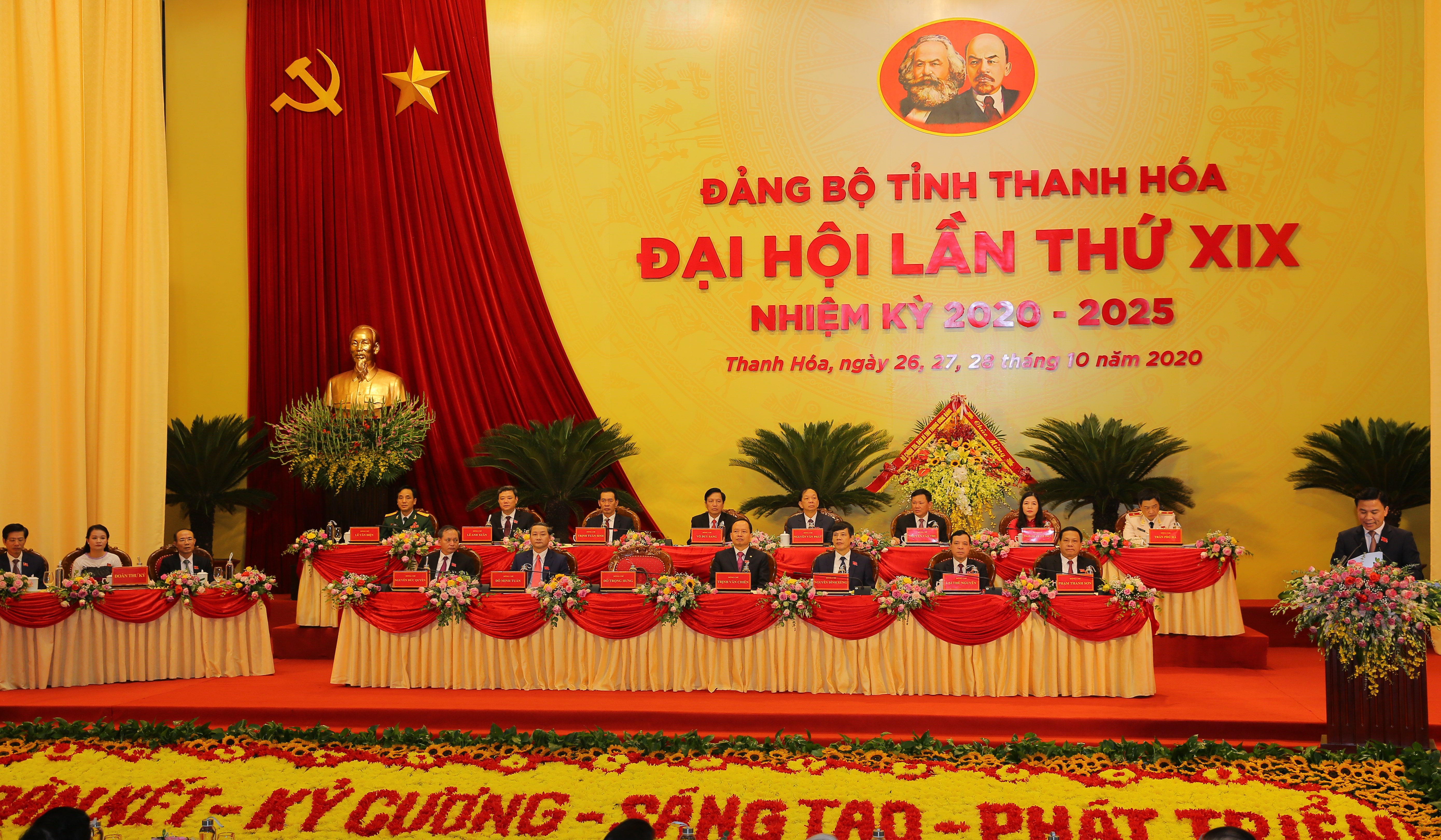 Đại hội Đại biểu Đảng bộ tỉnh Thanh Hóa lần thứ XIX, nhiệm kỳ 2020-2025