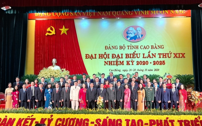Ban Chấp hành Đảng bộ tỉnh Cao Bằng khóa XIX 