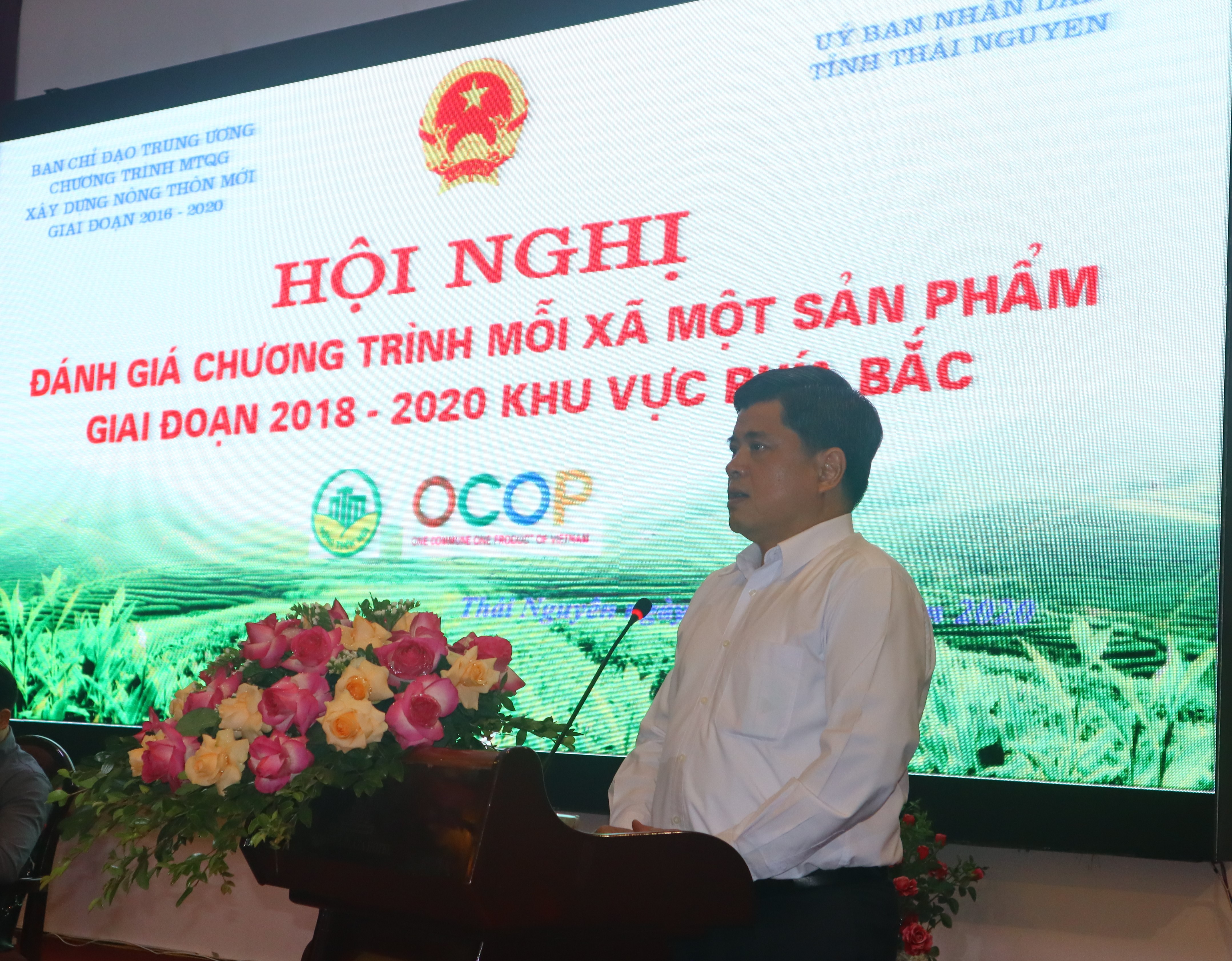 Ông Trần Thanh Nam,Thứ trưởng Bộ Nông nghiệp và Phát triển nông thôn phát biểu tại Hội nghị